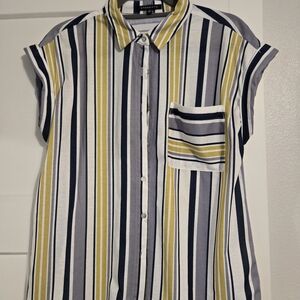 Staccato Multicolor Striped Shirt